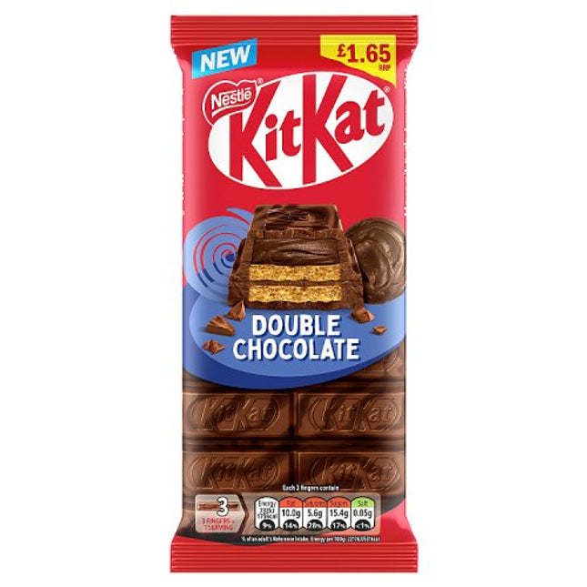 Kit Kat Double Chocolate Sharing Block 99g £1.65