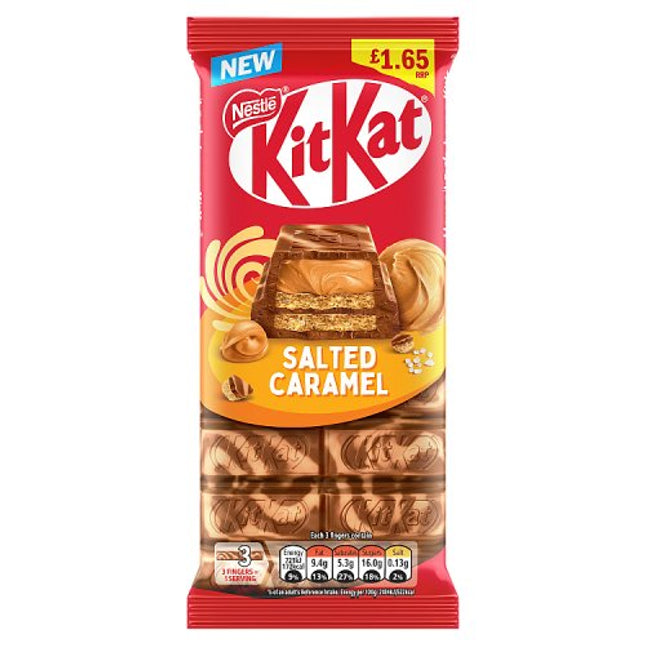 Kit Kat Salted Caramel Sharing Block 99g £1.65