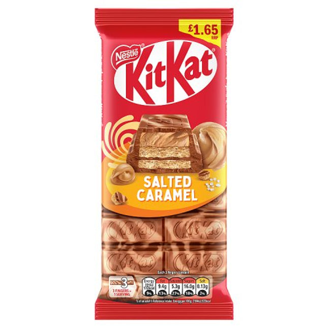 Kit Kat Salted Caramel Sharing Block 99g £1.65
