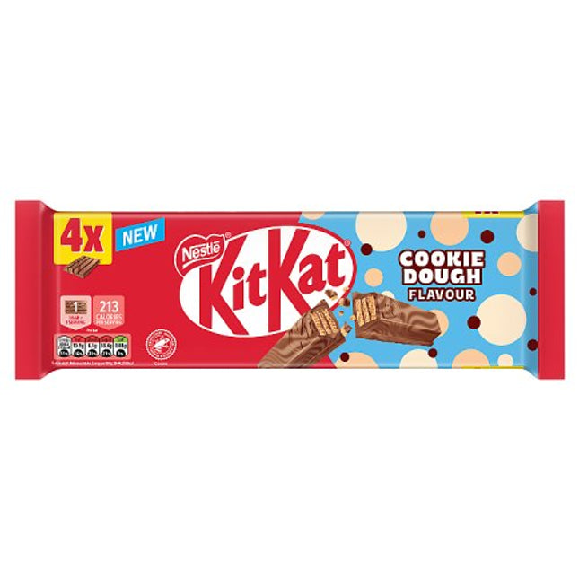 Kit Kat 41.5g 4 Finger Cookie Dough Flavour Chocolate Bar
