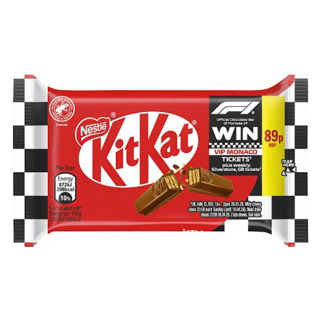 Kit Kat 4 Finger Milk 41.5g 89p