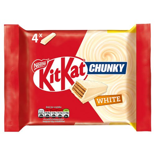 Kit Kat Chunky White Chocolate Bar 4 Pack (4x40g)