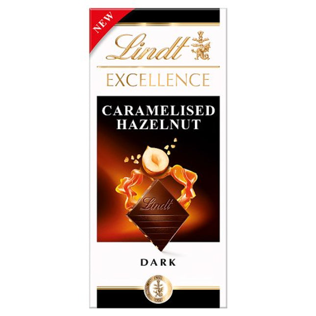 Lindt Excellence Caramel Hazelnut 100g