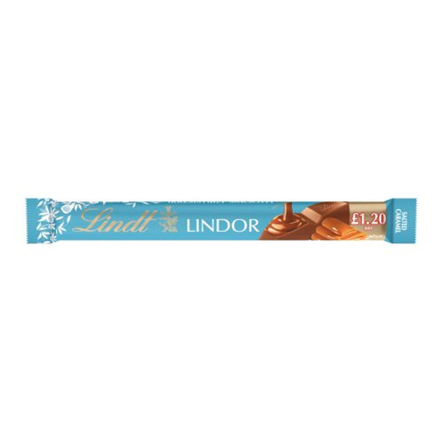 Lindor Treat Bar Salted Caramel 38g £1.20