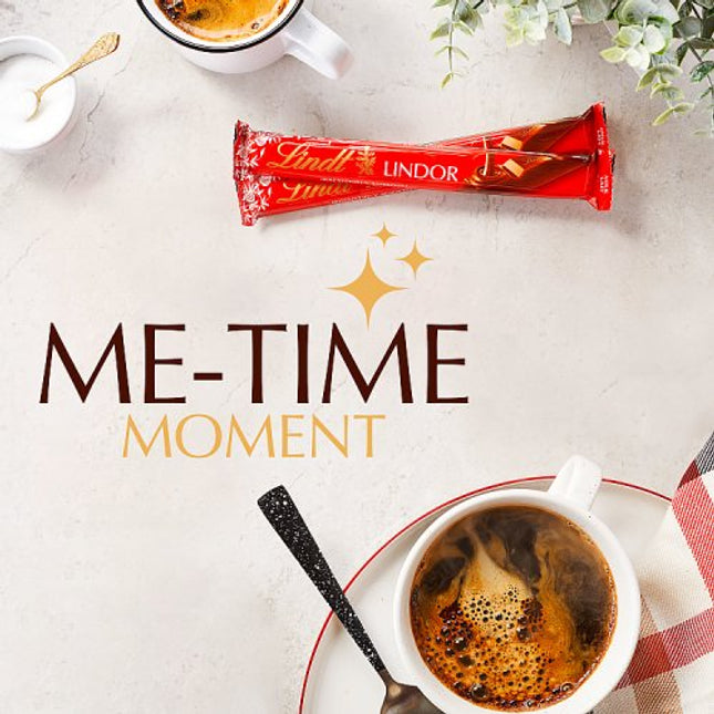 Lindor Milk Chocolate Bar 4 Pack 100g