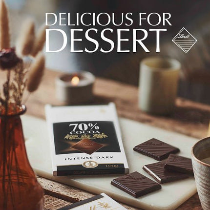 Lindt Excellence Dark Chocolate Cocoa 70% 100g