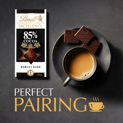 Lindt Excellence Dark Chocolate Cocoa 85% 100g