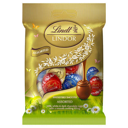 Lindor Mini Eggs Assorted Bag 80g
