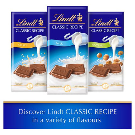 Lindt Classic Recipe Crispy Bar 100g