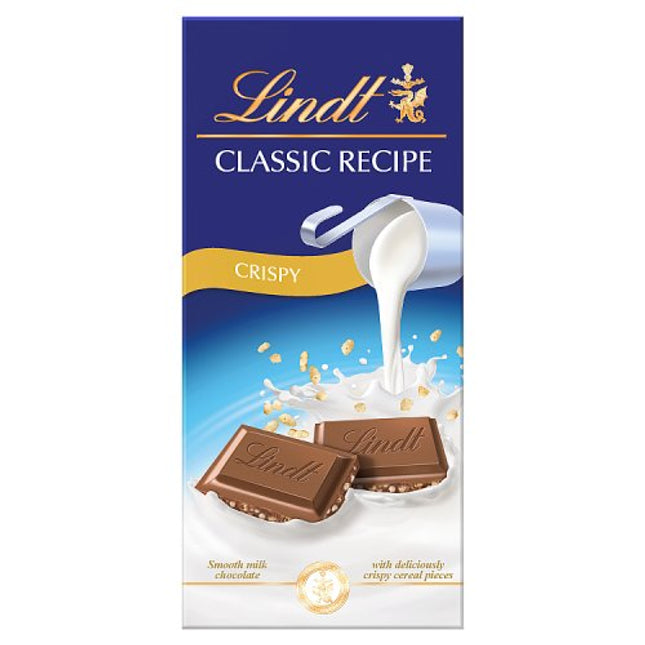 Lindt Classic Recipe Crispy Bar 100g