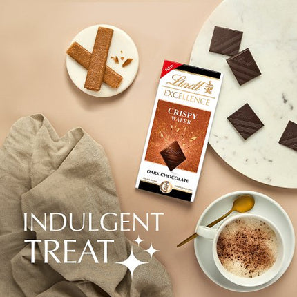 Lindt Excellence Dark Crispy Wafer 100g