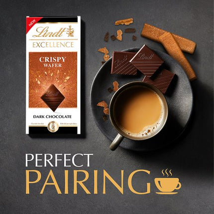 Lindt Excellence Dark Crispy Wafer 100g