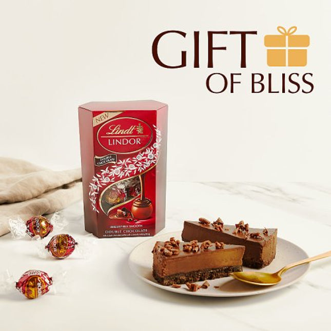 Lindt Lindor Double Chocolate Cornet 200g