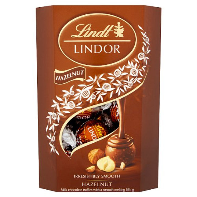 Lindt Lindor Hazelnut Cornet 200g