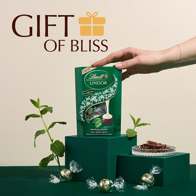 Lindt Lindor Dark Mint Cornet 200g