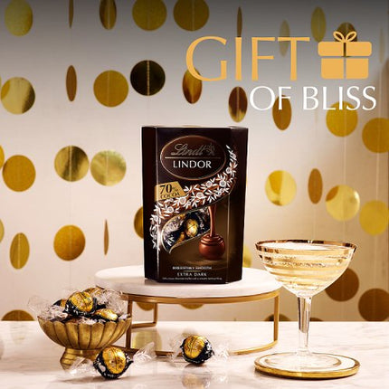 Lindt Lindor 70% Dark Chocolate Cornet 200g