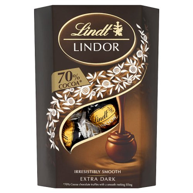 Lindt Lindor 70% Dark Chocolate Cornet 200g