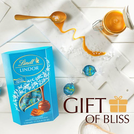 Lindt Lindor Salted Caramel Cornet 200g