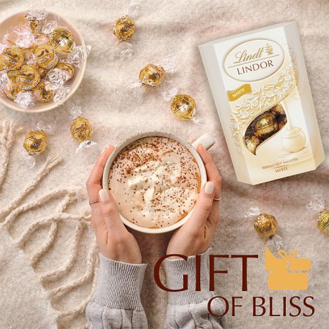 Lindt Lindor White Cornet 200g