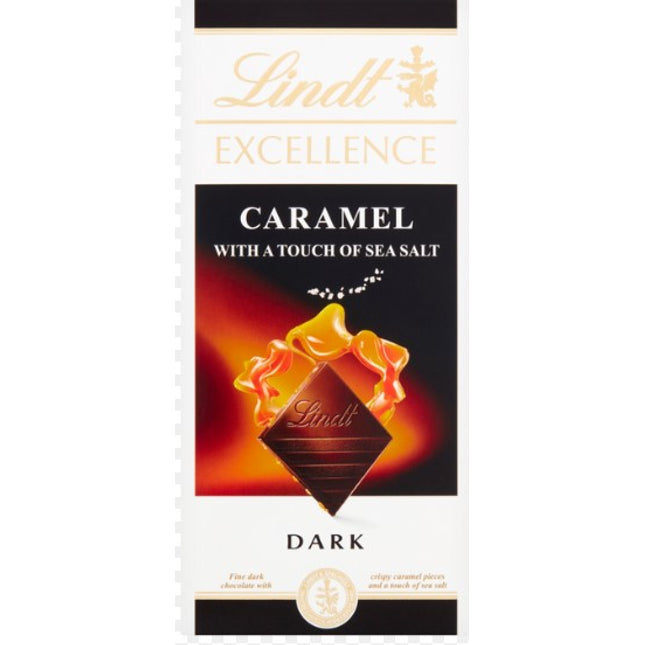 Lindt Excellence Caramel & Sea Salt 100g