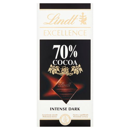 Lindt Excellence Dark 70% Cocoa 100g
