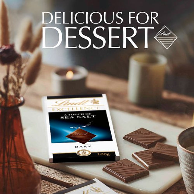 Lindt Excellence Dark Sea Salt 100g
