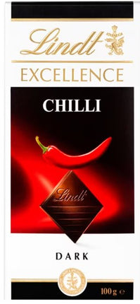 Lindt Excellence Chilli Chocolate 100g