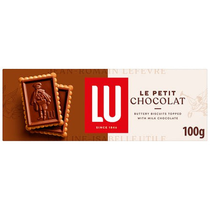 LU Le Petit Chocolat Chocolate Biscuits 100g