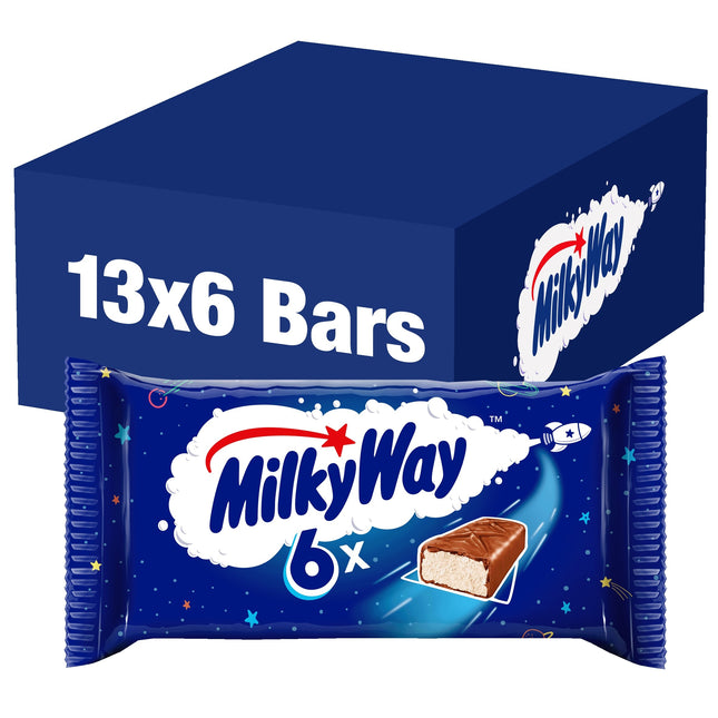 Milky Way Chocolate Bar Multipack 6x21.5g