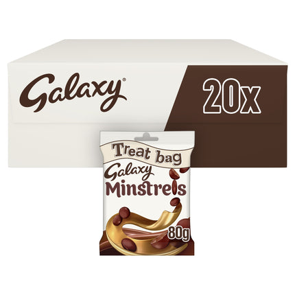 Galaxy Minstrels Milk Chocolate Buttons Treat Bag 80g