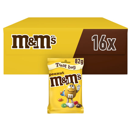 M&M's Crunchy Peanut & Milk Chocolate Bites Treat Bag 82g