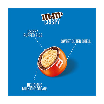 M&M's Crispy Milk Chocolate Bag 36g