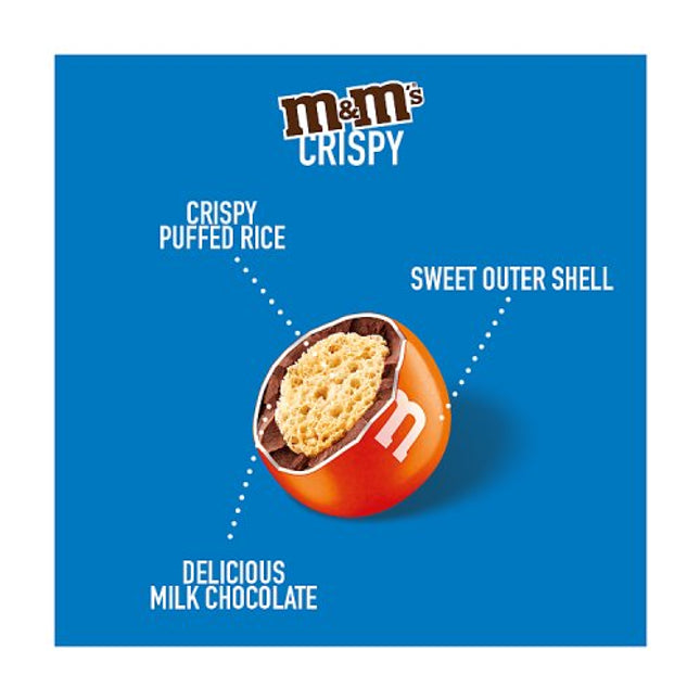 M&M's Crispy Milk Chocolate Bag 36g