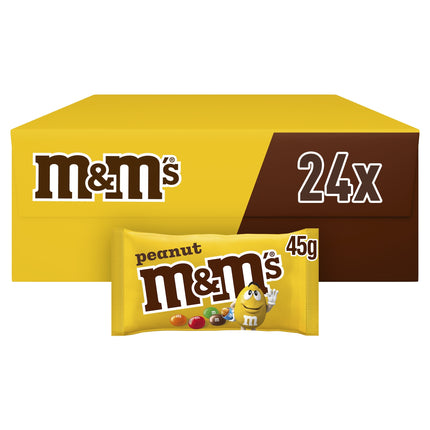 M&M's Crunchy Peanut & Milk Chocolate Bag 45g