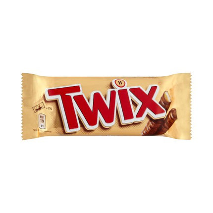 Twix Caramel & Milk Chocolate Bar 50g
