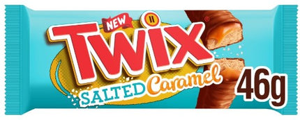 Twix Salted Caramel & Milk Chocolate Bar 46g
