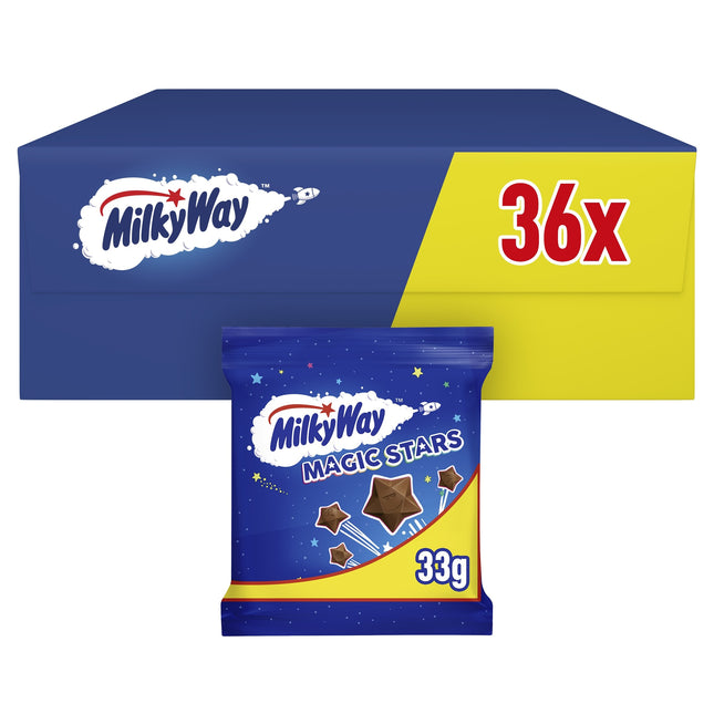 Milky Way Magic Stars Milk Chocolate Bag 33g