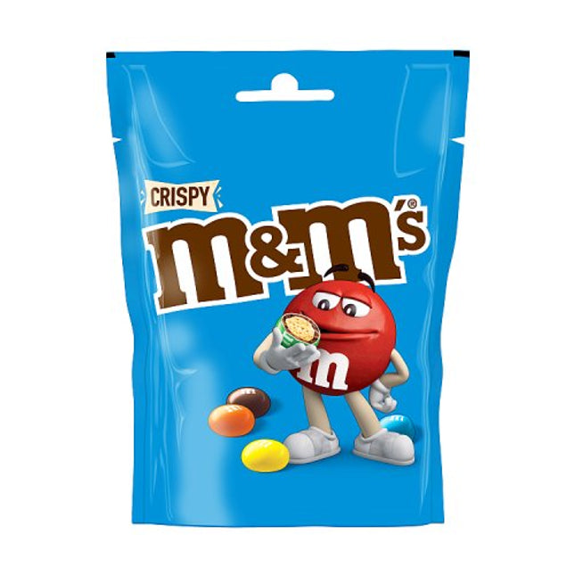 M&M's Crispy Chocolate Pouch Bag 107g
