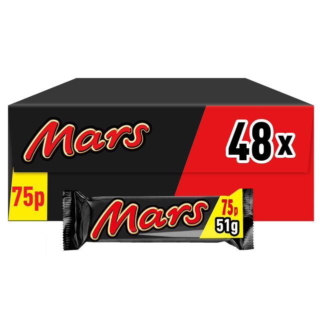 Mars Chocolate Bar Single 51g 75p