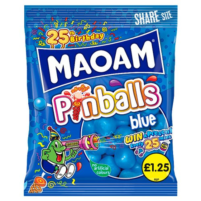 Maoam Pinballs Blue 140g £1.25