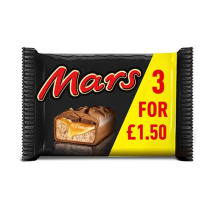WIGIG Mars Chocolate Bars 3 Pack 117.9g £1.50