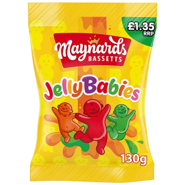 Maynard-Bassetts Jelly Babies 130g £1.35