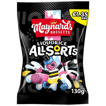Maynard-Bassett Liquorice Allsorts 130g £1.35