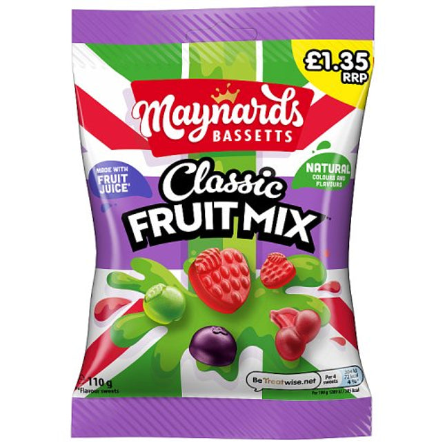 Maynards Bassetts Classic Fruit Mix 110g £1.35