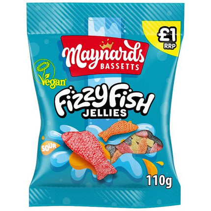 Maynard Bassetts Fizzy Fish 110g £1