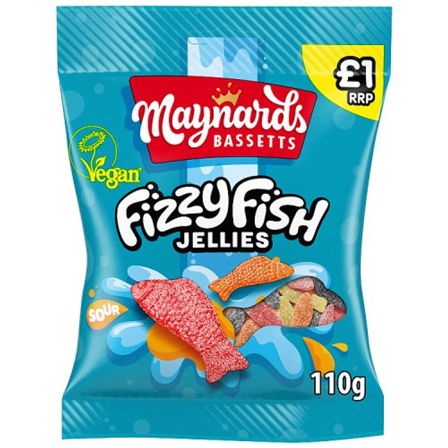 Maynard Bassetts Fizzy Fish 110g £1