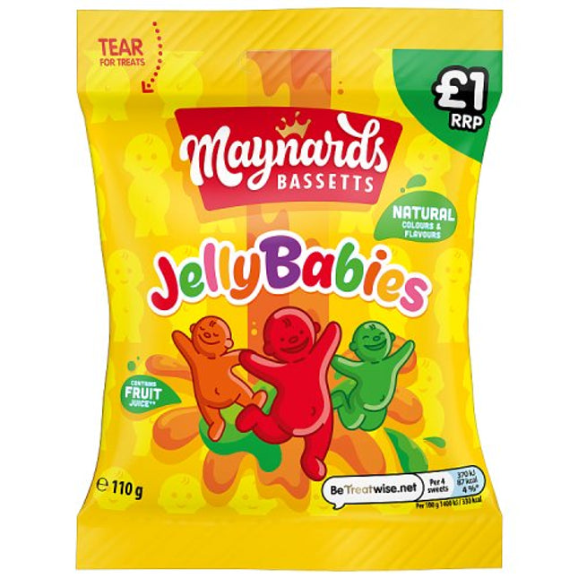 Maynard Bassetts Jelly Babies 110g £1