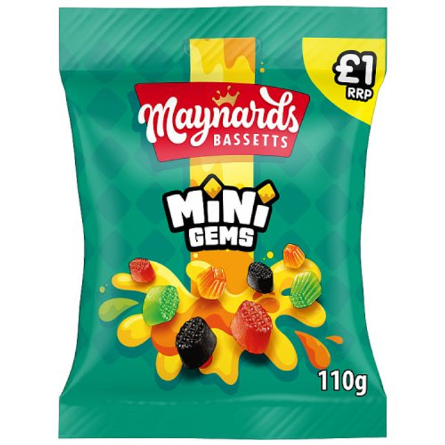 Maynard Bassetts Mini Gems 110g £1