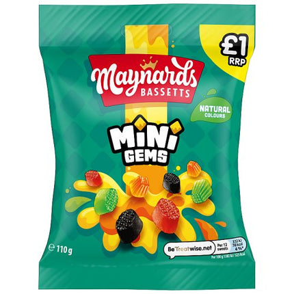 Maynard Bassetts Mini Gems 110g £1
