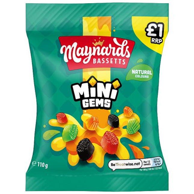 Maynard Bassetts Mini Gems 110g £1